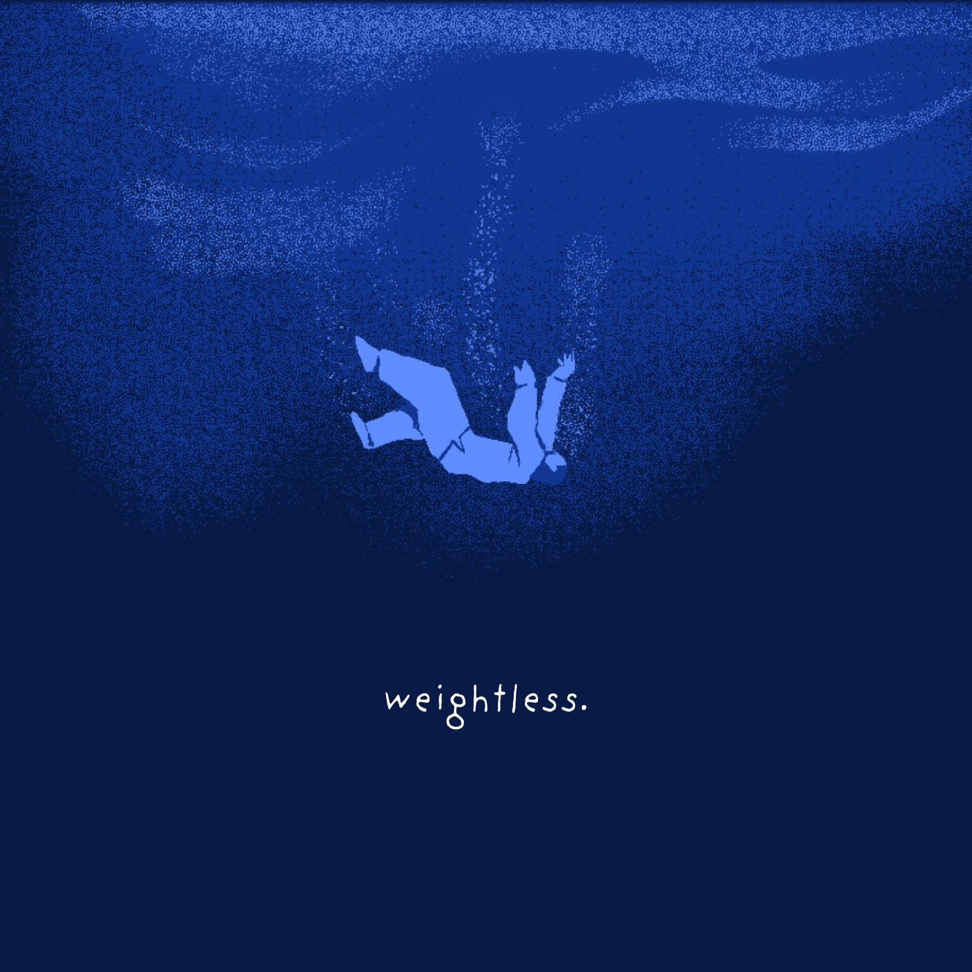 weightless.